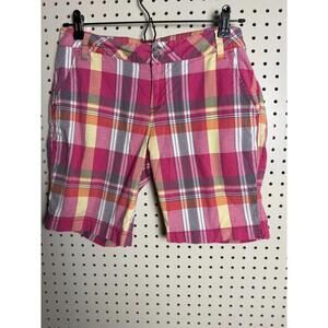 Short Casual Aeropostale - Taille 9/10 - Plaid Multicolore - Coton - Occasion Très Bon état
